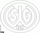 Logo SG Wattenscheid 09, Fotbalový klub z Wattenscheid, čtvrti ve městě Bochum
