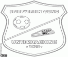 Odznak Spielvereinigung Unterhaching, sportovní klub Unterhaching, obec Baviera