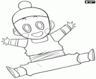 Chaoz, Chiaotzu, Chaozu, mało ludzi, takich jak Jiangshi, postać w Dragon Ball