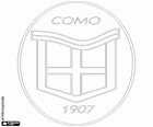 Logo Calcio Como, fotbalový klub sídlící ve městě Como, v regionu Lombardie