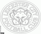 Logo Leicester City FC. Fotbalový klub z města Leicester. Mají přezdívku lišky, The Foxes