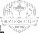 Logo Ryder Cup, bienále golfový turnaj mezi týmy Evropu a Spojené státy americké