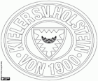 Emblém Holstein Kiel. Sportovní klub od města Kiel, Šlesvicko-Holštýnsko