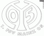 Odznak 1. FSV Mainz 05. Sportovní klub od města Mohuč, Porýní-Falc