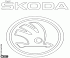 Logo Škoda Auto, auto značky České republiky