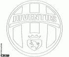 Logo Juve, Juventus FC. Fotbalový klub z Turína, hlavní město regionu Piemont