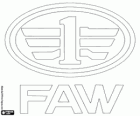 Logo FAW Car Company, čínské státní vlastněné automobilky