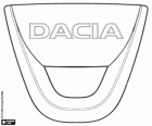 Logo Dacia, automobilové značky v Rumunsku