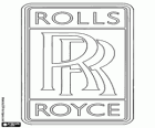 Logo Rolls-Royce, britská značka luxusních vozů