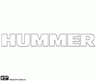 Logo Hummer, značku automobilů terénní vozidlo ve Spojených státech