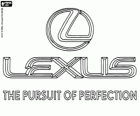 Logo Lexus, japonské luxusní vůz značky