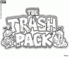 Původní logo The Trash Pack v angličtině