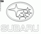 Logo Subaru, japonský výrobce automobilů
