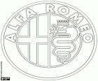 Logo Alfa Romeo, italská značka luxusních vozů