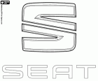 Logo SEAT, španělský auto značky