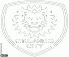 Emblém Orlando City SC, MLS fotbalový klub sídlící v Orlando, Florida