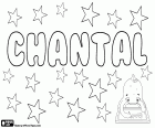 Chantal, ženské jméno francouzského původu. Pochází z okcitánština Cantal, jeho význam je kámen. Také přidružené francouzského slova Chant, což znamená píseň