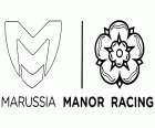Logo Manor Marussia F1 Team, závodní team Formule 1