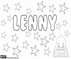 Lenny, jméno anglického původu. Varianta Lennie. Lenny, zdrobnělina Leonard