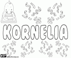 Kornelia, varianta Cornelia. Jméno latinského původu, odvozené od Cornelius. Kornelia, jméno v německé, polské, slovenské a maďarské
