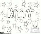Kitty, jméno pro děvče s různého původu. Kitty, jméno irského původu, odvozené od Katherine. Kitty, zdrobnělina jména jako Kathy, Katey a Karen