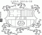 FC Barcelona, Barça, vítěz španělské ligy fotbalu 2014-2015
