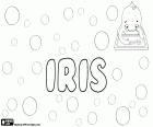 Iris, jméno pro děvče, bohyně Olympus, Posel bohů v řecké mytologii. Iris, jméno řeckého původu, v mnoha jazycích