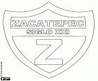 Emblém Club de Futbol Zacatepec Siglo XXI, mexická Bundesligy, sídlící v městě stejného jména v státem Morelos