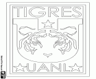 Odznak Club de Fútbol Tigres de La Universidad Autónoma de Nuevo León, Tigres UANL, mexický fotbalový klub