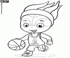 Maskot mistrovství EuroBasket 2015, Frenkie ohnivá koule