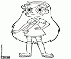 Star Butterfly je magické princezna Mewni dimenze, který je poslal na planetu Zemi jako zahraniční student