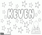 Keven, jméno pro kluka keltského původu. Keven je variantou Kevin, jiné varianty jsou Kevyn a Kevan