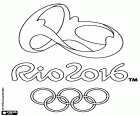 Znak olympijských her v Rio de Janeiru v roce 2016, od 5 do 21 srpna