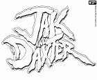 Logo Jak and Daxter, série videoher plošinovky vytvořil Naughty Dog