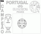 Portugalsko byl vyhlášen vítěz UEFA Euro 2016, poté, co porazil Francii s cílem skóroval Eder v druhé části čas navíc, zápas skončil remíza na nulu