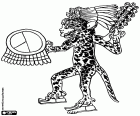 Jaguar bojovník, profesionální válečník aztécké říše armády