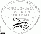 Loga Union sportive Orleans Loiret football, US Orleans, fotbalový klub z města Orléans, městem Loiret a francouzské regionu Centre-Val de Loire