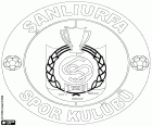 Emblém z Şanlıurfa Spor Kulübü, sportovní klub z Şanlıurfa, město jihovýchodně od Malé Asie a hlavní město Şanlıurfa provincie. Město je také známé jako Urfa