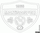 Odznak Manisa Spor Kulübü, Manisaspor, fotbalový klub se sídlem v Manisa, velké město Egejském regionu na západě Turecka, hlavní město provincie se stejným názvem