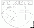 Odznak Football Club de Metz, fotbalový klub sídlící ve městě Metz v severovýchodní Francii. Metz byl městem Lorraine, dávné oblasti, dnes je hlavním městem departementu Moselle