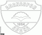 Emblém Adana Spor Kulübü, Adanaspor, fotbalový klub sídlící v Adana, velké město Jižní Anatolie a hlavní město provincie Adana