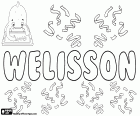Welisson, mužské jméno neznámého původu použité v Brazílii, Wellisson a Welison