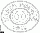 Odznak Klub Sportowy Warta Poznaň, sportovní klub se sídlem v Poznani, velké historické město Polska na břehu řeky Varta, kapitál Velkopolském vojvodství v Velkopolském. Poznaň je považována za kolébku polského národa