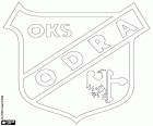 Logo z OKS Odra Opole, Opolski Klub Sportowy Odra Opole, fotbalový klub sídlící v Opole, město na řece Odře v jižním Polsku a hlavním městem Opolské vojvodství