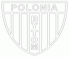 Odznak Klub Sportowy Polonia Bytom, fotbalový klub sídlící v Bytomi, město které je součástí metropolitní oblasti Katowice, ve Slezské vojvodství, v jižním Polsku