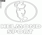 Logo Helmond Sport, fotbalový klub sídlící v Helmond, město na jihu Holandska, v provincii Severní Brabantsko