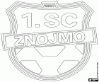 Odznak 1. SC Znojmo FK, 1. Sport Club Znojmo Fotbalový klub, fotbalový klub se sídlem ve Znojmě, město nedaleko hranice s Rakouskem v jihovýchodní části České republiky, nachází se 55 km od Brna v Jihomoravském kraji