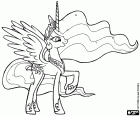 Princezna Celestia je princezna slunce, vládkyně kouzelné království Equestria, Můj malý pony