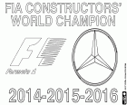 Tým Mercedes F1 je tří time FIA konstruktérů světový šampion 2014, 2015 a 2016, tři po sobě jdoucí tituly pro tým Mercedes. V roce 2016 Mistrovství piloti po boj až do poslední Grand Prix Abú Dhabí první pozici mezi Nico Rosberg a Lewis Hamilton, dva řidiči Mercedes