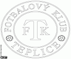 Logo FK Teplice, fotbalový klub Teplice, město ležící nedaleko hranic s Německem, v historickém regionu Čech, na severozápadě České republiky. Teplice je významné lázeňské město